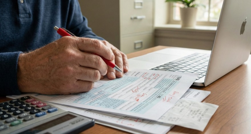 정책자금 신청 전 필수서류인 국세 및 지방세 완납 증명서를 검토하는 이미지